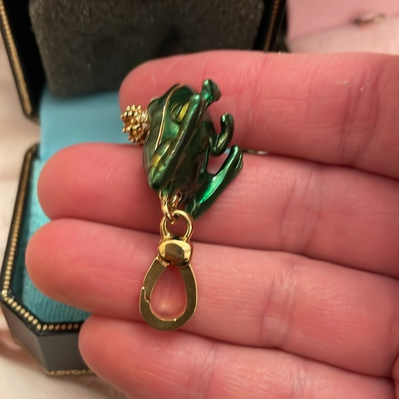 Vintage Juicy Couture frog charm retired YJRU0432 tagged box - Picture 9 of 17